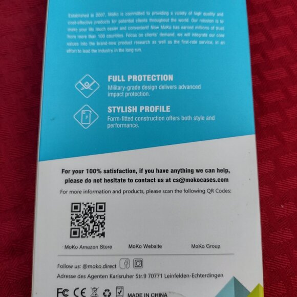 NEW in the box – Clear Moko Premium Protective Phone Case - Picture 4 of 7